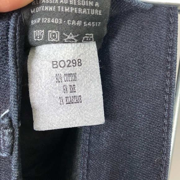 𝅺BLACK ORCHID Noah Ankle Fray Dark Wash Distressed 26 - Picture 7 of 8